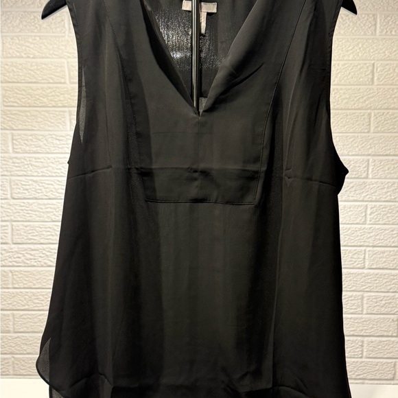 H&M Black Asymmetrical Relaxed Blouse - Picture 1 of 3